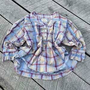 We The Free Oversized Lightweight Flannel